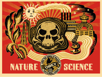 Naturescience gold - Shepard Fairey