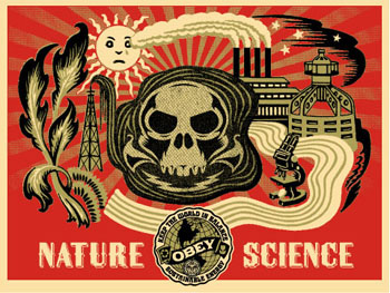 Naturescience green- Shepard Fairey