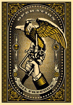 Oil freedom - Shepard Fairey