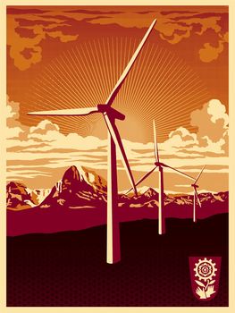 Obey Windmill - Shepard Fairey