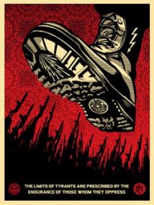 Tyrant Boot - Shepard Fairey