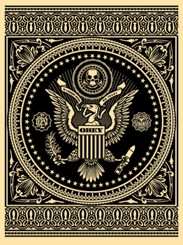 Presidential Seal black - Shepard Fairey