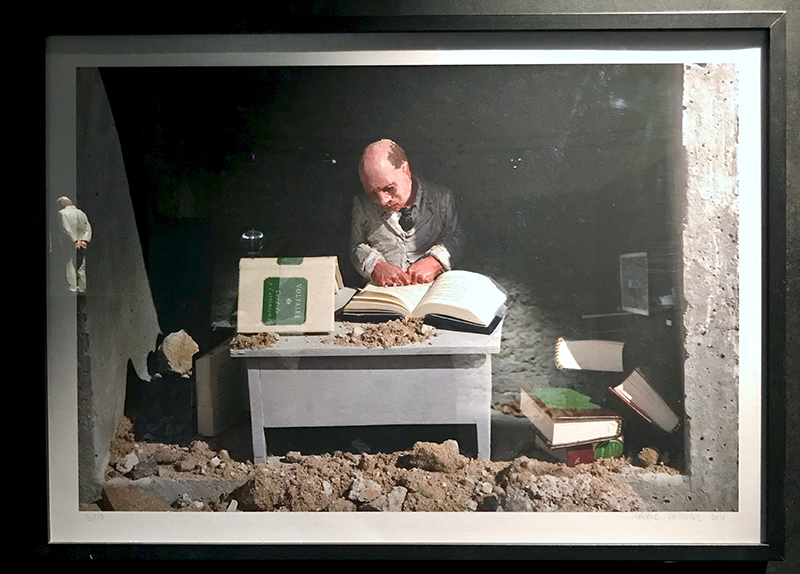 Isaac Cordal - The Scrivener