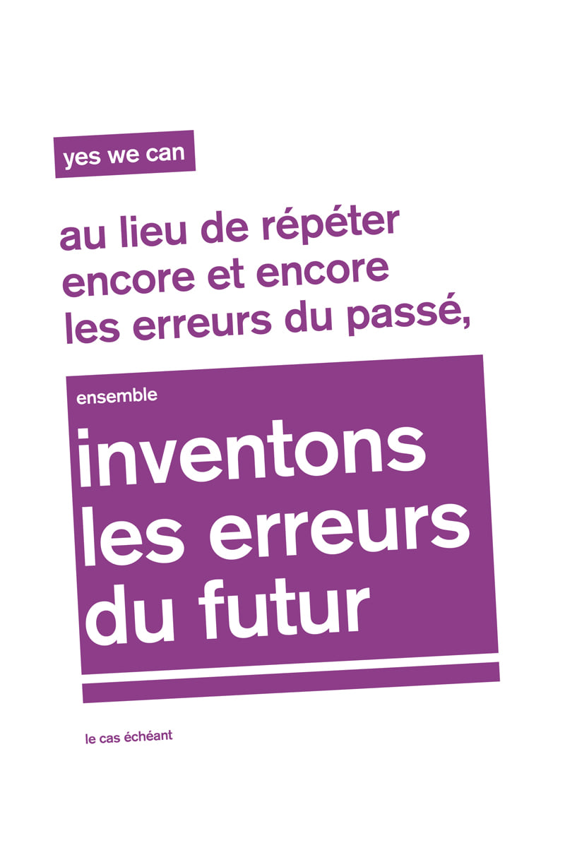 Inventons les erreurs du futur (Cobie) | Géopol'art 2021