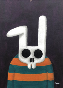 petit lapin mort #491-7 (2020)