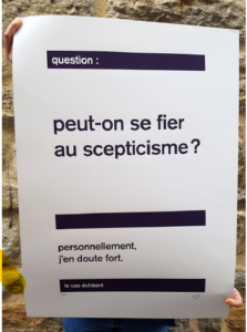 le scepticisme (2018)