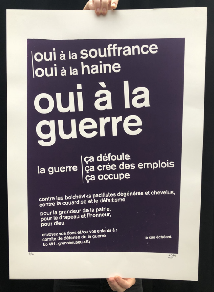 oui à la guerre (2002) | Cobie