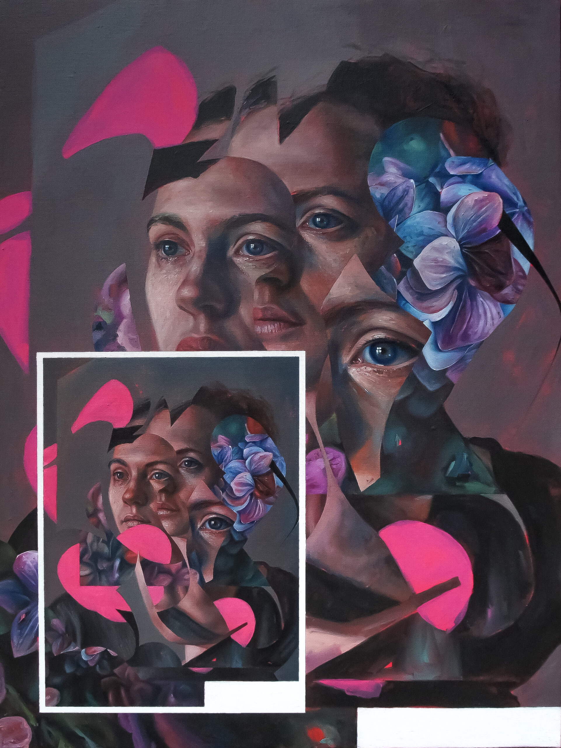 La fille à la fille à la fleur fleur