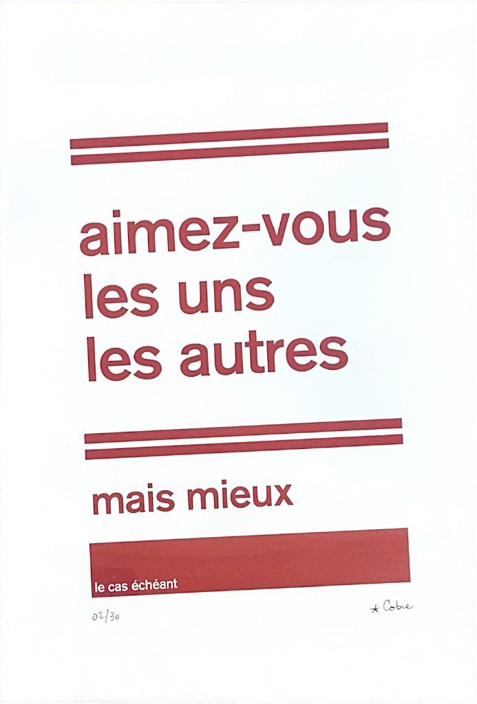 Aimez-vous les uns les autres