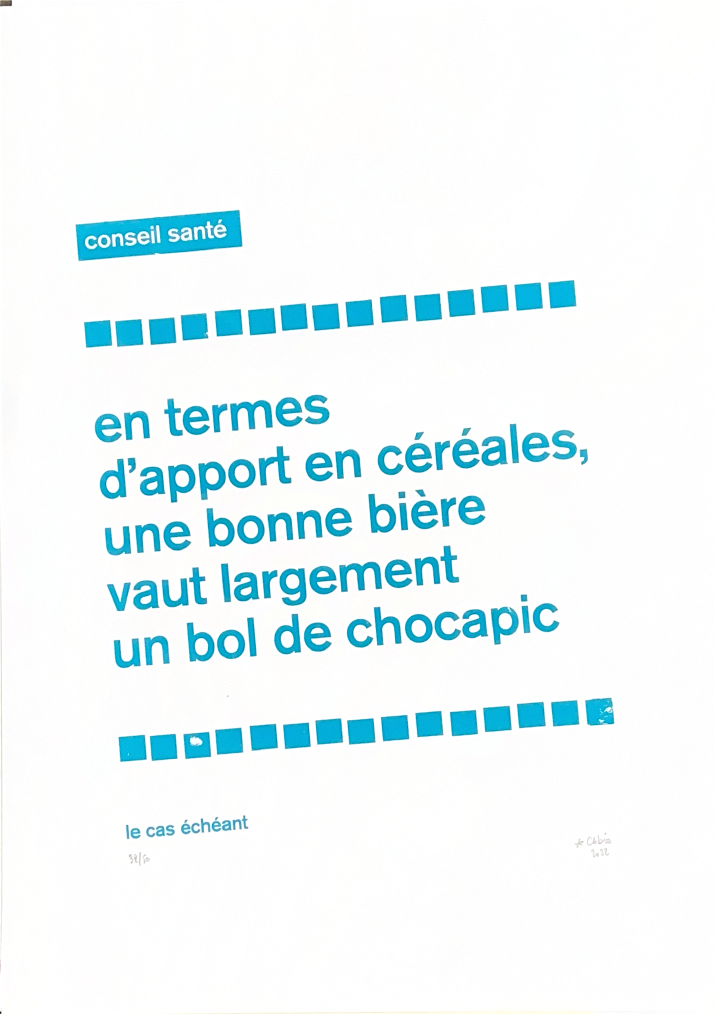 Bière & Chocapic