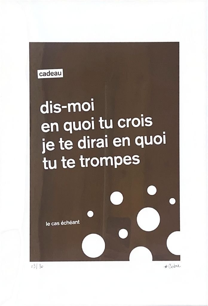 En quoi tu crois
