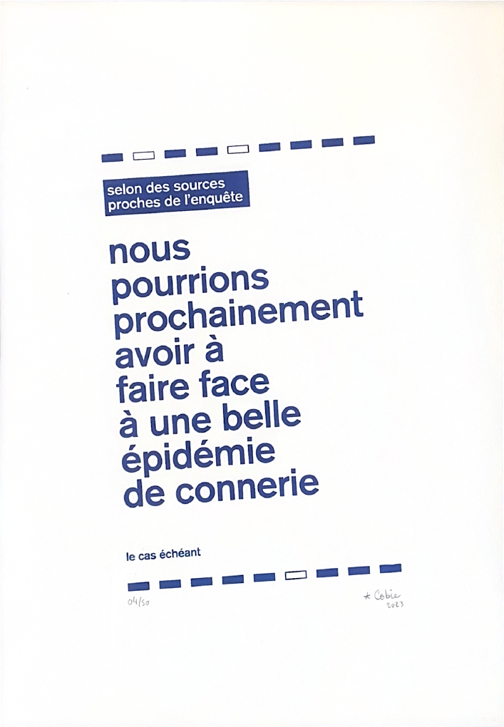 Épidémie de connerie