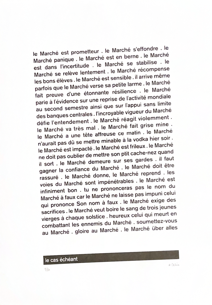 Le marché