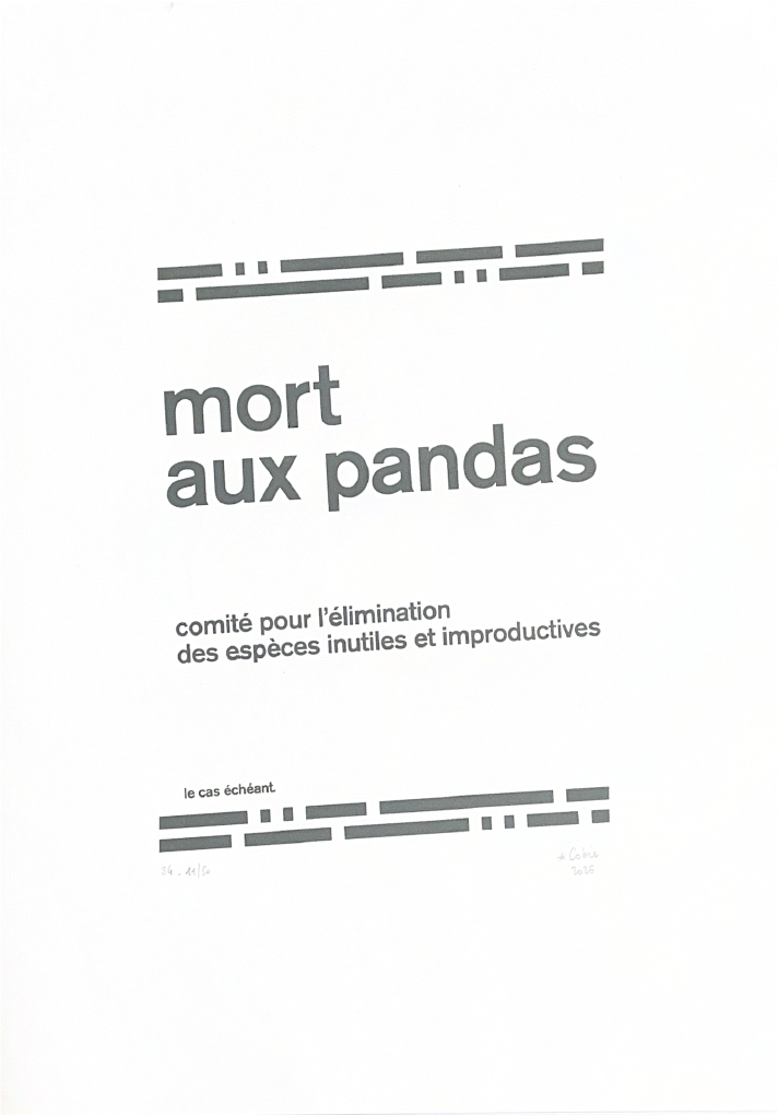 Mort aux pandas