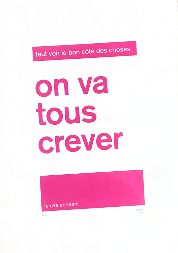 On va tous crever