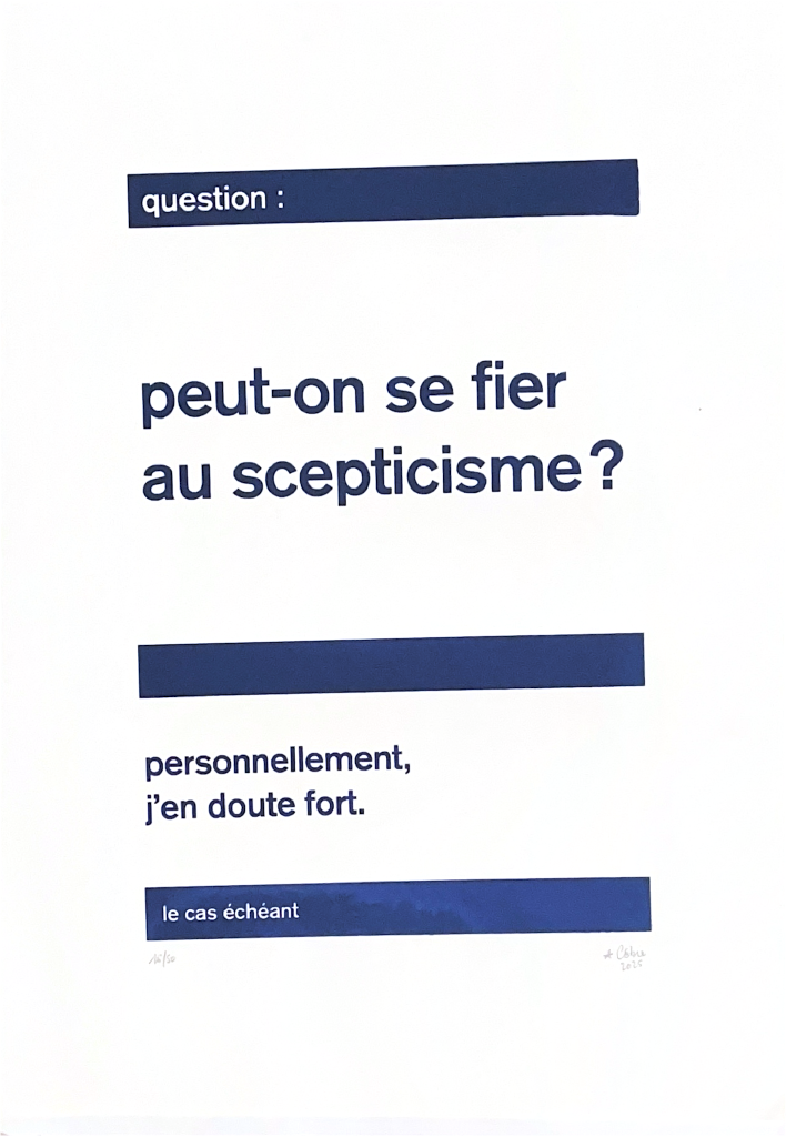 Scepticisme