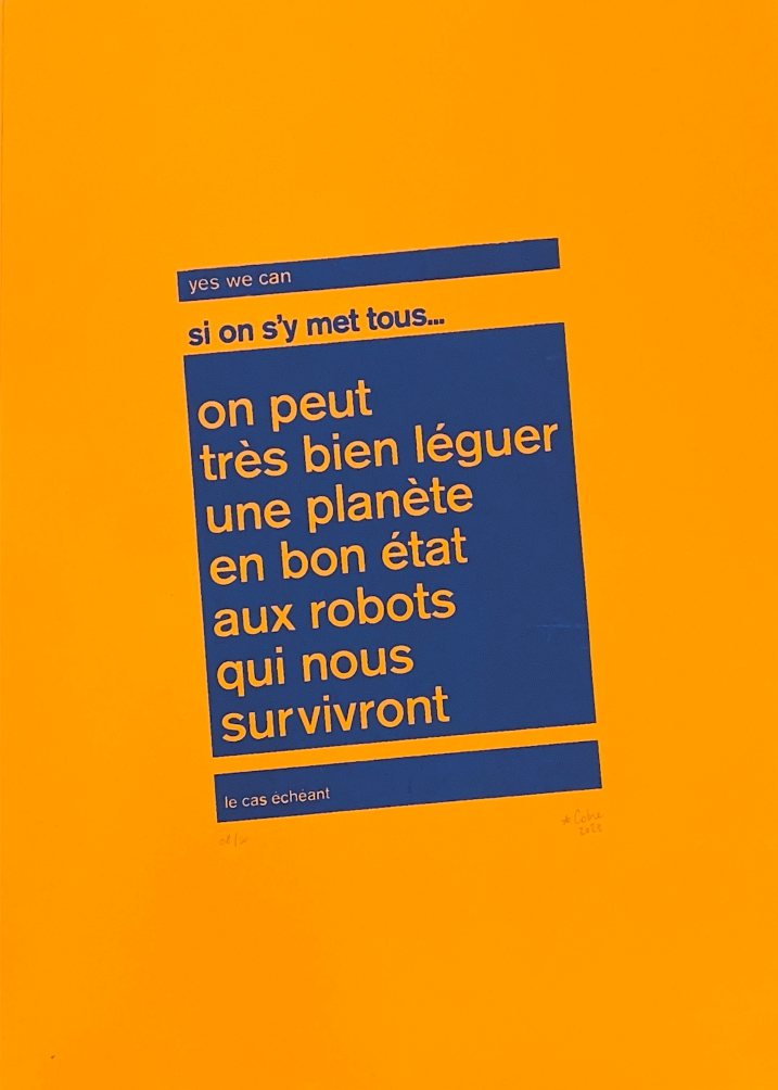 Yes we can - les robots